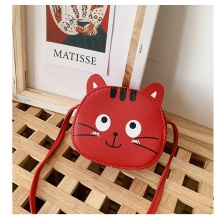 儿童包包2023新款可爱单肩包小女孩零钱包INS简约猫咪斜挎包