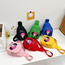 2023新款可爱小女孩胸包卡通儿童单肩包