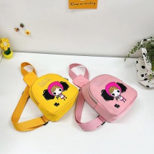 2023新款可爱小女孩胸包卡通儿童单肩包