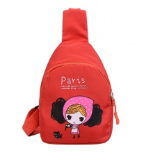 2023新款可爱小女孩胸包卡通儿童单肩包