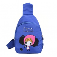 2023新款可爱小女孩胸包卡通儿童单肩包