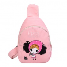 2023新款可爱小女孩胸包卡通儿童单肩包