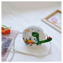 2023新款儿童恐龙可爱单肩斜挎小胸包出行旅游零钱包