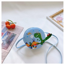 2023新款儿童恐龙可爱单肩斜挎小胸包出行旅游零钱包