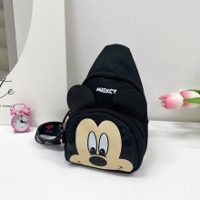儿童包包新款米奇头小胸包外出旅行小女孩单肩零钱包男孩子斜挎包