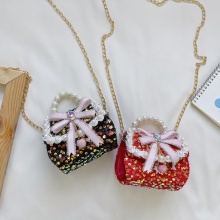 女孩儿童包新款蝴蝶结小包包可爱单肩斜挎零钱包