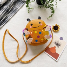 儿童单肩包可爱小包包女孩小蜜蜂斜挎包零钱包