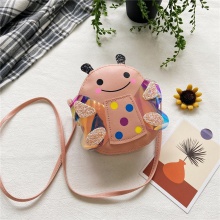 儿童单肩包可爱小包包女孩小蜜蜂斜挎包零钱包