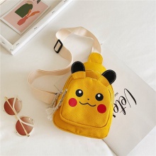 2023新款包包男孩皮卡丘卡通斜挎单肩包出行零钱包儿童包