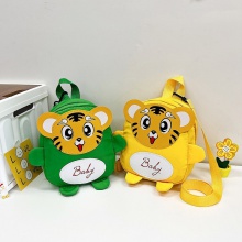 儿童背包2023新款防走失幼儿园小老虎双肩包幼儿园书包