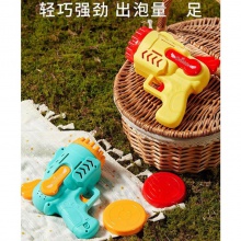 29孔泡泡枪手持电动发光玩具全自动加特林泡泡机儿童玩具地摊