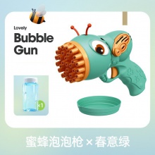 29孔泡泡枪手持电动发光玩具全自动加特林泡泡机儿童玩具地摊