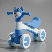 儿童滑行车平衡车学步车无脚踏溜溜车1-3岁儿童四轮滑行车防侧翻