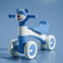 儿童滑行车平衡车学步车无脚踏溜溜车1-3岁儿童四轮滑行车防侧翻