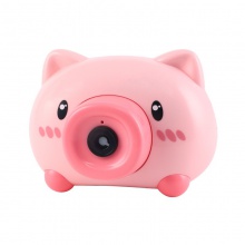 儿童全自动电动吹小猪猪泡泡相机摆地摊货源网红少女心泡泡机玩具