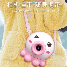 新款旋转章鱼泡泡机全自动网红爆款男孩女孩吹泡泡不漏水泡泡相机