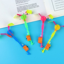 夜市摆地摊飞天仙子玩具发光弹弓飞箭义乌户外儿童发光玩具竹蜻蜓