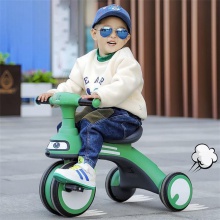 儿童三轮车1-3-2-6岁大号宝宝男女孩滑行脚踏溜溜车幼儿滑滑童车