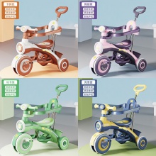 儿童三轮车1-3-6岁童车宝宝手推车小孩玩具自行车童车可坐脚踏车