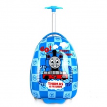 新款儿童蛋壳拉杆箱 卡通16/18寸学生旅行箱印LOGO礼品行李箱