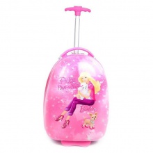 新款儿童蛋壳拉杆箱 卡通16/18寸学生旅行箱印LOGO礼品行李箱