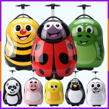 儿童拉杆箱印制logo男女宝宝卡通行李箱16寸幼儿园登机箱