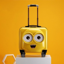 18寸登机行李箱3D立体大眼韩式高颜值儿童拉杆男可爱旅行日系