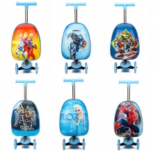 儿童拉杆箱批发 卡通可爱滑板行李箱 大容量学生拉杆书包活动礼品