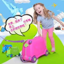 儿童行李箱宝宝储物箱婴儿旅行箱小孩旅游行礼箱可坐可滑行