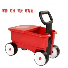 儿童四合一小拉车宝宝可坐可骑滑四轮滑行车1到6岁小孩溜溜车童车