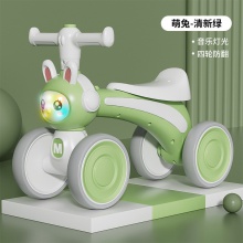 新款儿童平衡车无脚踏1-3岁幼儿滑行车四轮宝宝滑步