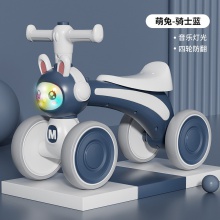 新款儿童平衡车无脚踏1-3岁幼儿滑行车四轮宝宝滑步