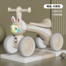新款儿童平衡车无脚踏1-3岁幼儿滑行车四轮宝宝滑步