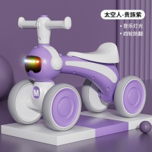 新款儿童平衡车无脚踏1-3岁幼儿滑行车四轮宝宝滑步