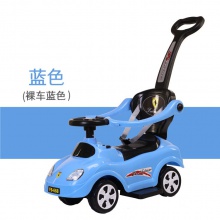 新款儿童电动四轮车手推万向轮滑行车扭扭车宝宝溜溜车1-5岁