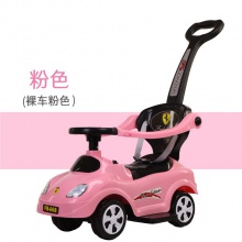 新款儿童电动四轮车手推万向轮滑行车扭扭车宝宝溜溜车1-5岁