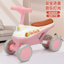 宝宝儿童平衡车1-4岁无脚踏溜溜车滑步车婴灯光儿四轮童车