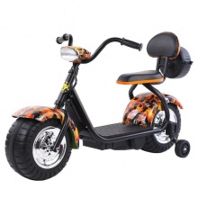 儿童电动摩托车小哈雷充电玩具车电动车男3女孩宝宝2-6岁电瓶童车