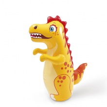 大号充气不倒翁玩具动物卡通气模玩具泄压充气玩具