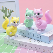 会跑的松鼠发条玩具小动物卡通上弦发链跳跳儿童益智幼儿园小礼品