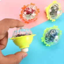 摩擦陀螺 发光陀螺 飞速旋转闪光陀螺玩具 地摊货源