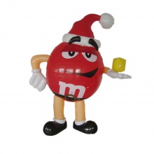 pvc红豆充气公仔玩具展示吉祥物气模卡通不倒翁人物仿真广告模型