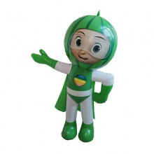 pvc充气公仔玩具不倒翁吹气卡通动物小蜜蜂户外广告展示气模