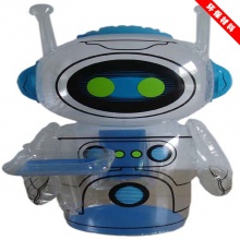 儿童充气机器人模型玩具现货 pvc充气机器人地摊热卖