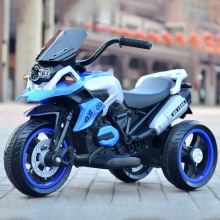 儿童电动摩托车三轮车可充电玩具车男女宝宝大号童车可坐