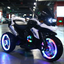 儿童电动摩托车三轮车可充电玩具车男女宝宝大号童车可坐