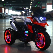 儿童电动摩托车三轮车可充电玩具车男女宝宝大号童车可坐