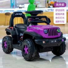 儿童电动车四轮车带遥控汽车沙滩车网红小孩童车宝宝玩具车可坐人