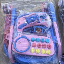 婴儿学步车 音乐多功能防O型腿防侧翻6-18个月男女宝宝可推 助步