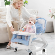 哄娃摇床婴儿摇摇椅安抚椅新生儿宝宝摇篮躺椅哄睡带娃用品摇摇床